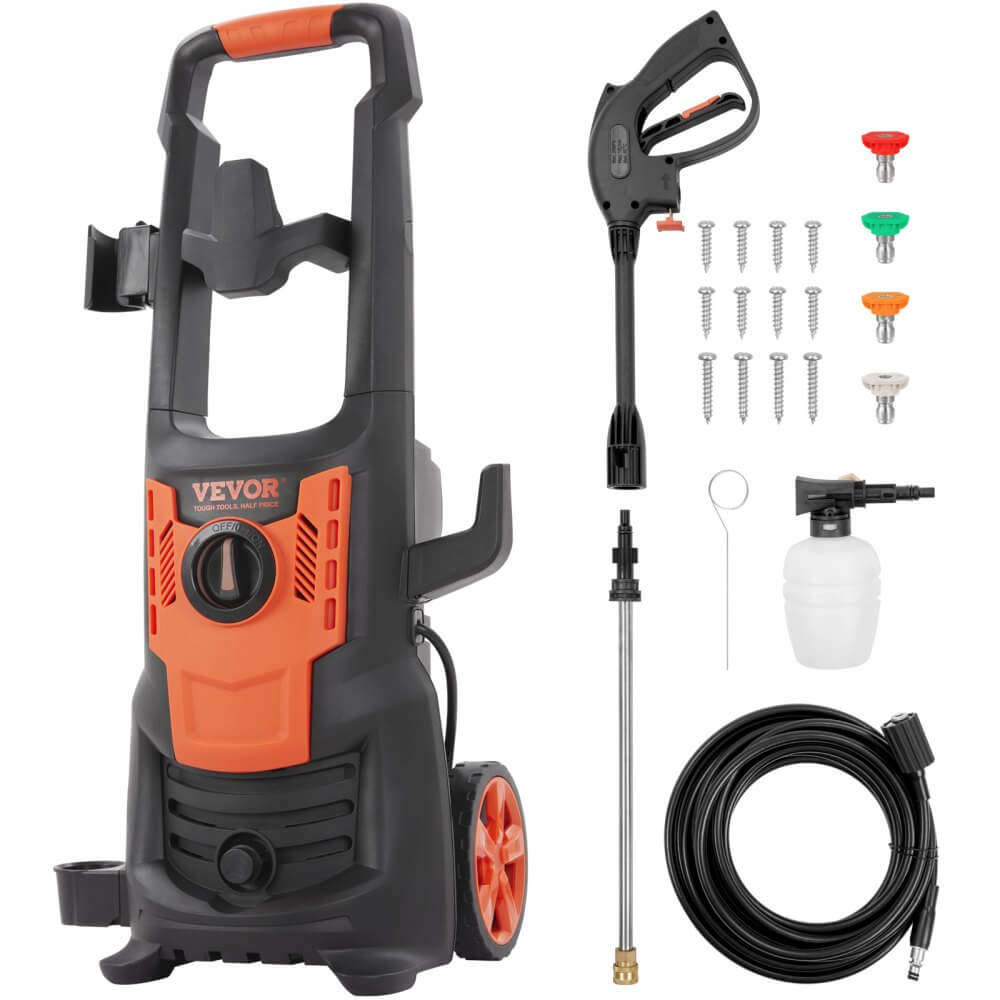 VEVOR Electric Pressure Washer, 2150 PSI