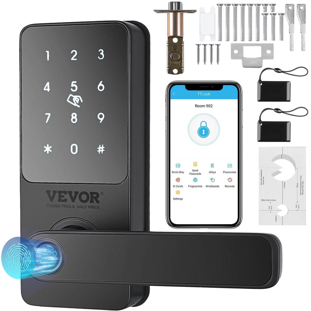 VEVOR Smart Lock, 5-in-1 Smart Door Knob.
