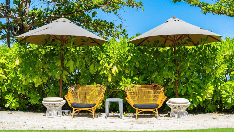 How to measure the table for a right patio umbrella