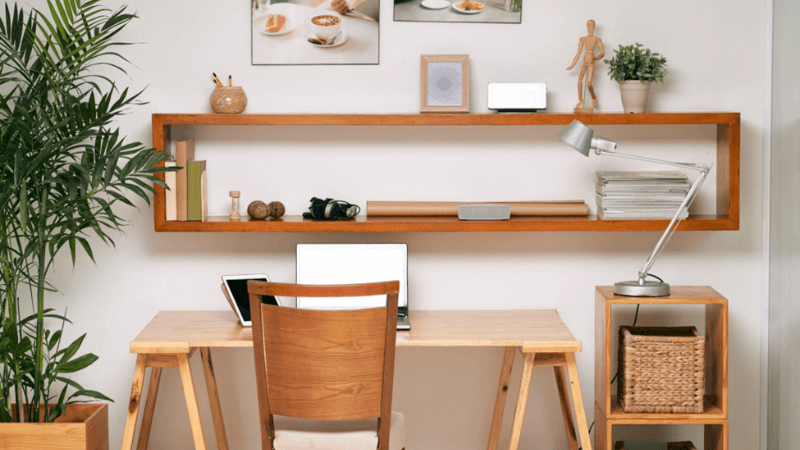 wall-mounted storage for office supplies
